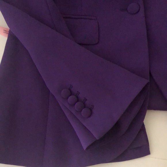 RACHEL ZOE FABULOUS PURPLE BLAZER - Picture 5 of 5